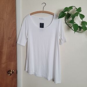 NWT bryn Walker | Asymmetrical White Top